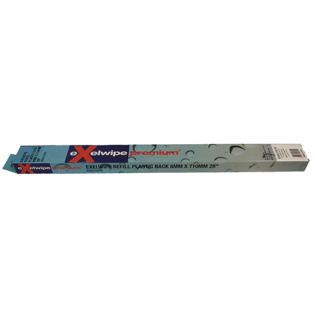 Refill Plastic Back 6mm x 710mm 28" (Pack Of 10) EXSL710/10 - EXELWIPE