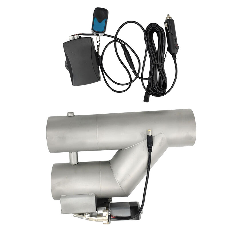 3 Inch Electric Exhaust Cut Off Dual Valve Y Pipe Dump Valve Set With Remote Control - Machter