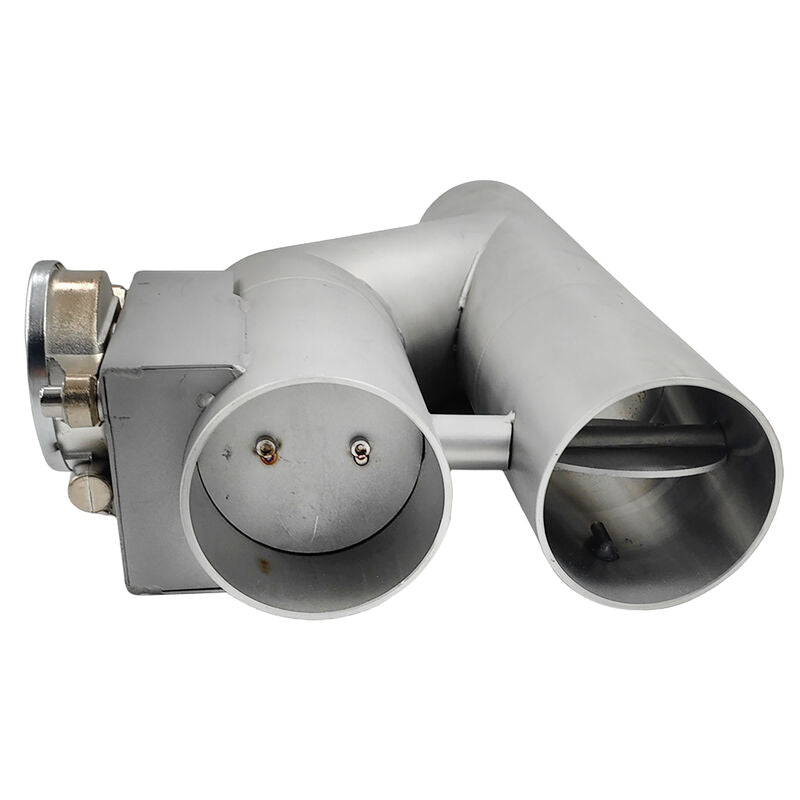 3 Inch Electric Exhaust Cut Off Dual Valve Y Pipe Dump Valve Set With Remote Control EXV-3 - Machter