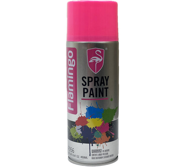 Fluorescent Spray Paint 450mL - Flamingo Pink