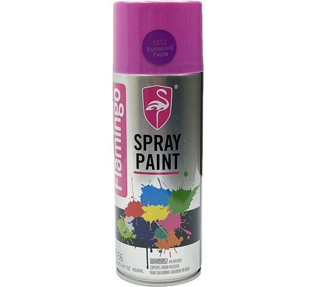 Fluorescent Spray Paint 450mL - Flamingo Purple