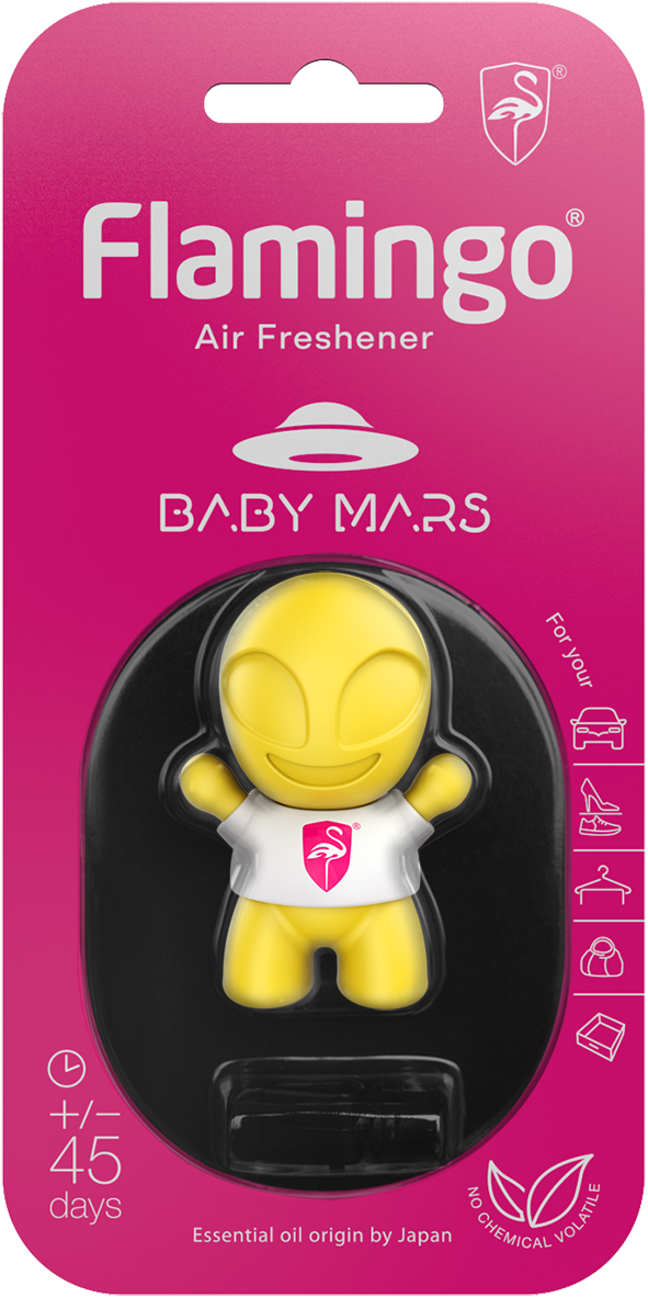 Air Freshener Baby Mars - Flamingo Vanilla