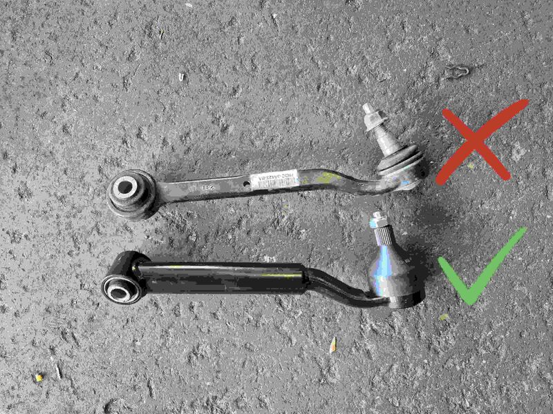 Front Lower Rear Control Arm Left Hand Side With Ball Joint And Bushes Fit For Ford Mustang FM FN 2015-ON FR3Z3079A - Machter