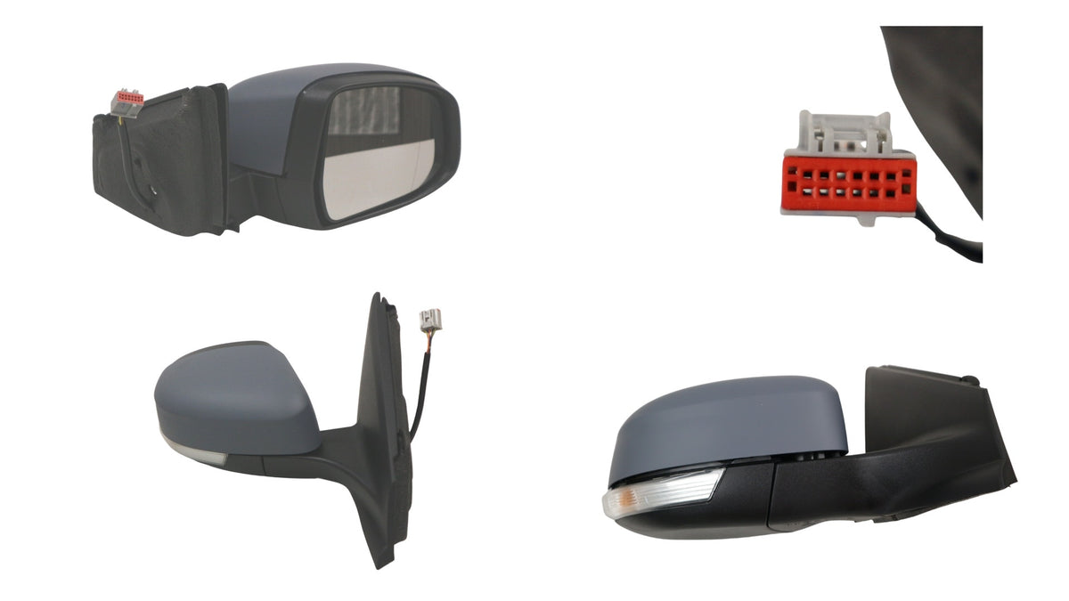 Door Mirror (RHS, Heated with Light) Ford Mondeo MC 2010 - 2014 FDMD - DOM - 10R - Sterling Parts - Exterior Mirrors - Sterling Parts