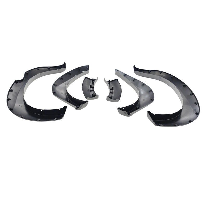 6 Pcs White Fender Flares Wheel Arch Fit For Toyota Hilux SR5 SR 2 & 4 Door 2011-2014 FF-TA003 - Machter