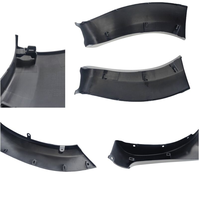 6 Pcs White Fender Flares Wheel Arch Fit For Toyota Hilux SR5 SR 2 & 4 Door 2011-2014 FF-TA003 - Machter