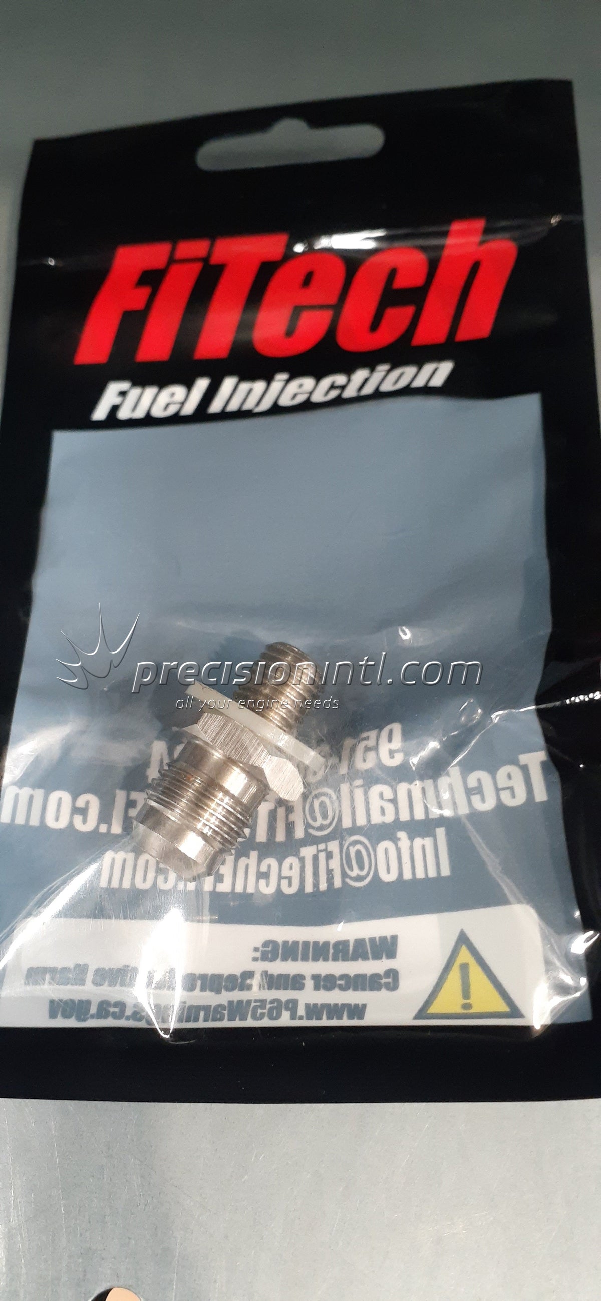 GO EFI Throttle Body Return Port Fitting 10MM To An - 6 Male FI60023 - FiTech - AN Fittings & Hose Ends - FiTech