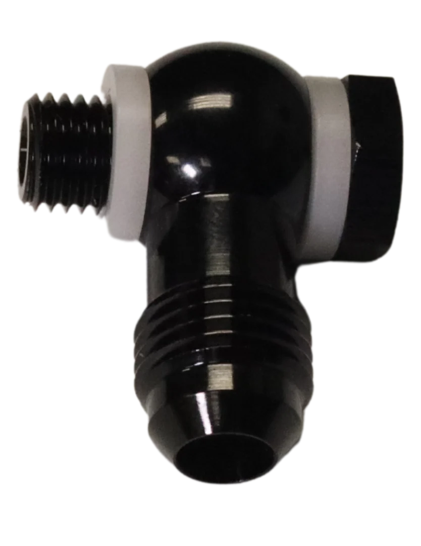 Banjo - 6AN 9/16 - 24 Fitting Fits Pressure Port FI62018 - FiTech - AN Fittings & Hose Ends - FiTech