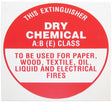 Location Sign for Fire Extinguisher Dry Chemical - AUTOKING