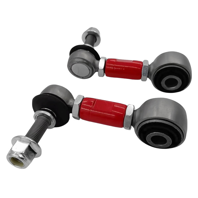 2 x Front Adjustable Sway Bar Links Kit Fit For Toyota Land Cruiser 200 Series 2007-ON - Machter