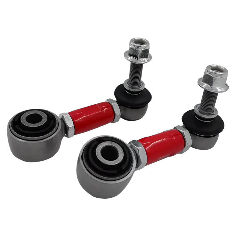 2 x Front Adjustable Sway Bar Links Kit Fit For Toyota Land Cruiser 200 Series 2007-ON - Machter