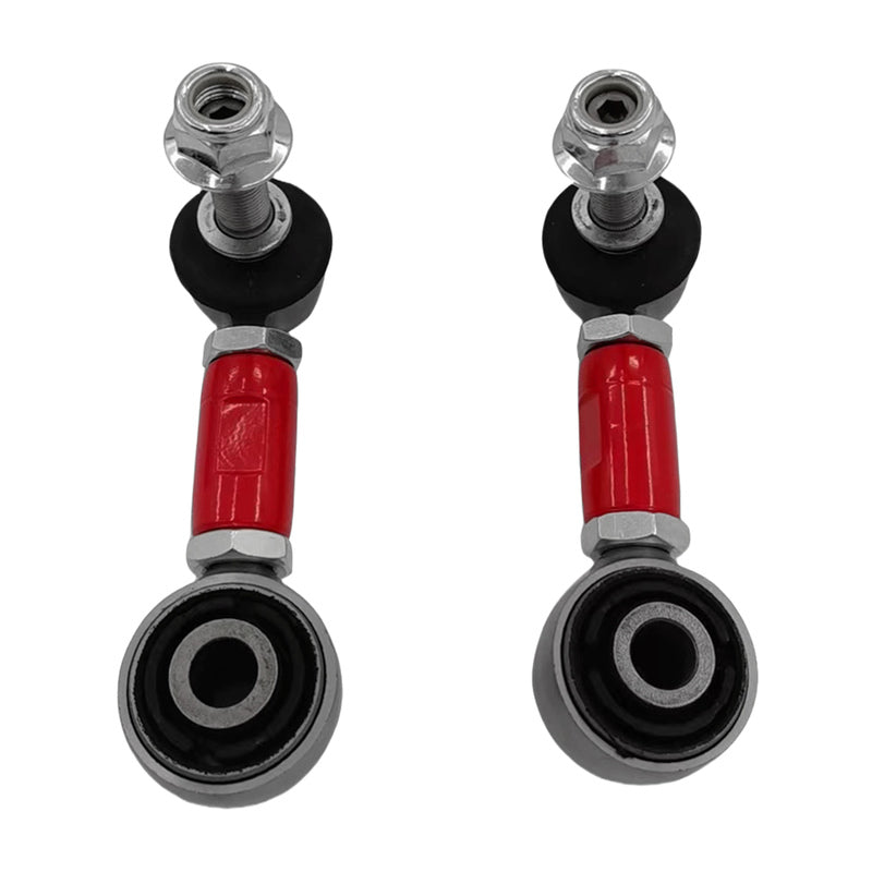 2 x Front Adjustable Sway Bar Links Kit Fit For Toyota Land Cruiser 200 Series 2007-ON - Machter
