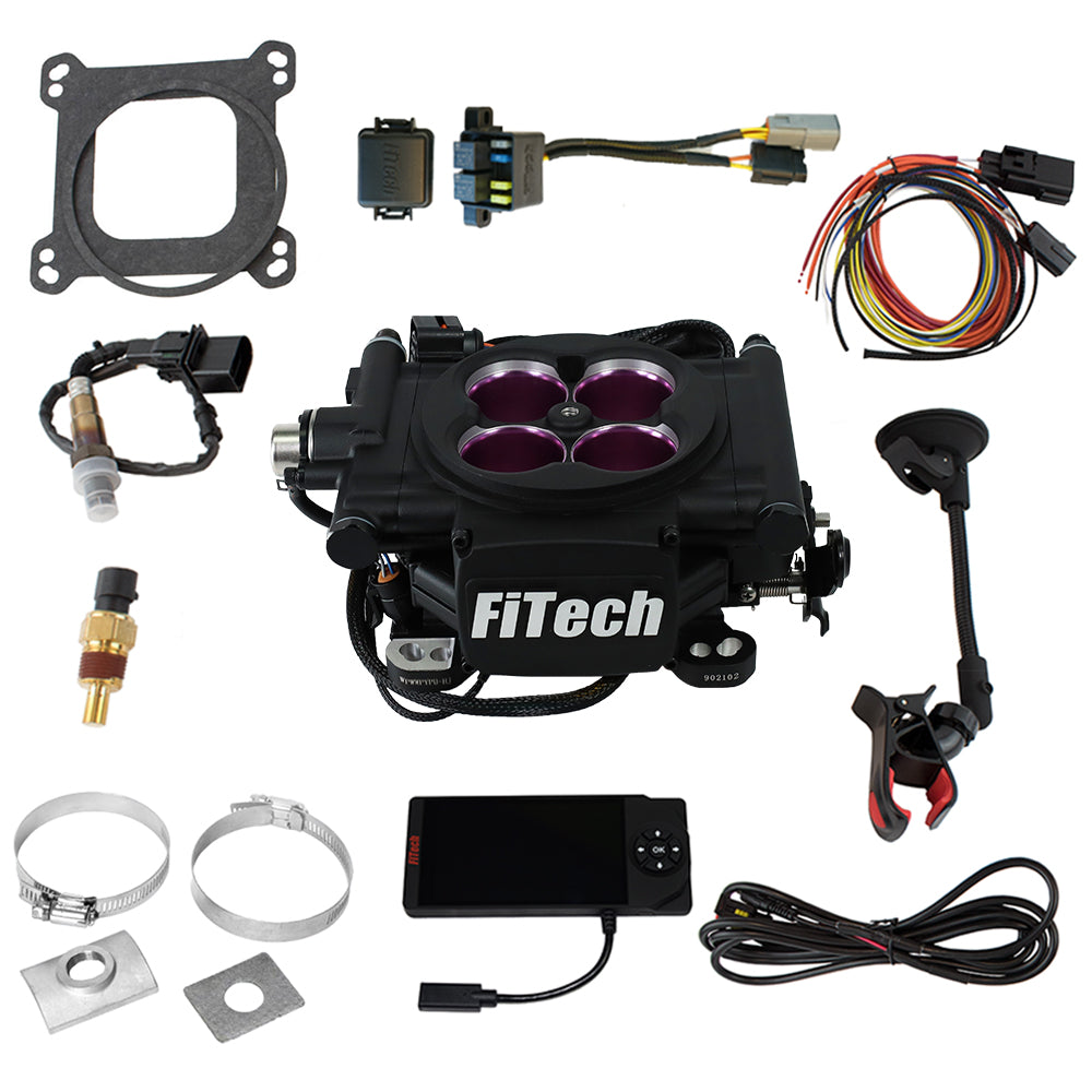 Mean Street 200 - 800HP Self Tuning EFI System Matte Black FI30008 - FiTech - Fuel & Ignition - FiTech