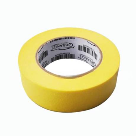 Masking Tape Yellow - Q Brand 44mm x 50m