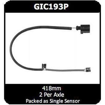 Disc Pad Elect Wear Sensor Front GIC193P - Protex | Universal Auto Spares