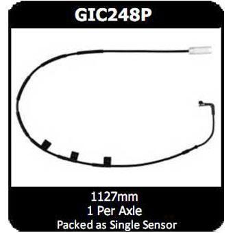Rear Brake Pad Wear Sensor Mini Cooper Clubman S Cabrio R55/56/57/58/59 GIC248P - Protex | Universal Auto Spares