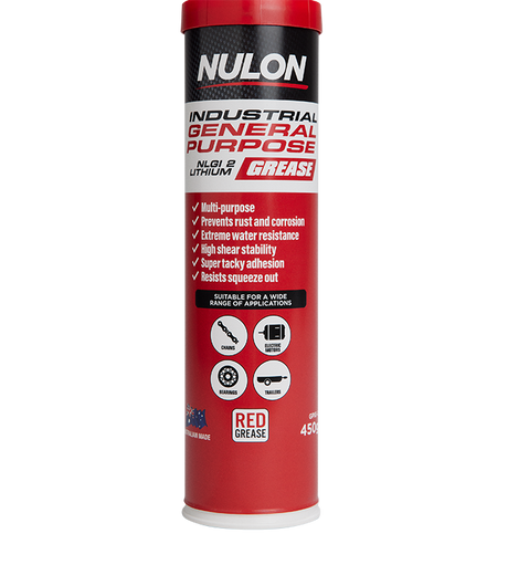 Industrial General Purpose NLGI 2 Lithium Grease 450g - Nulon | Universal Auto Spares