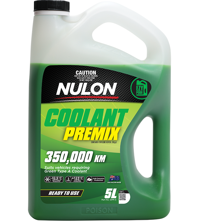 Green Coolant Premix 5L - Nulon