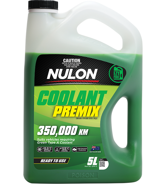 Green Coolant Premix 5L - Nulon