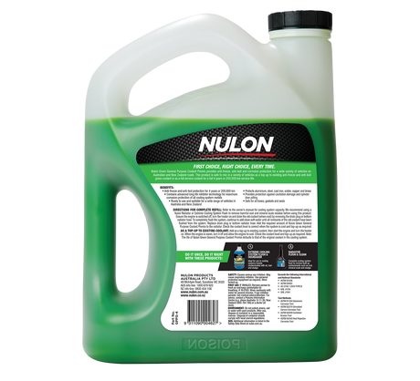 Green General Purpose Coolant Premix - Nulon