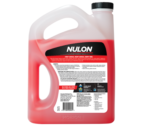 Red General Purpose Coolant Premix - Nulon | Universal Auto Spares