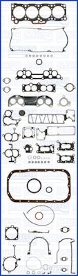 Mazda FE F2 F8 8V Full Gasket Set GR730A - Austral | Universal Auto Spares