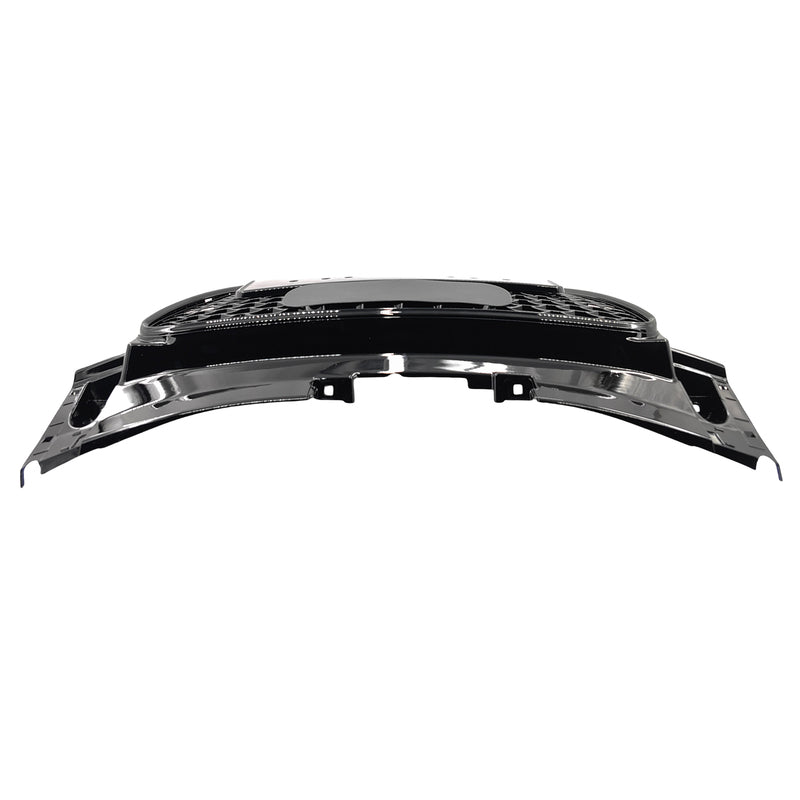 Front Bumper Grille Gloss Black Honeycomb RS-TT Style Fit For Audi TT 8J 2006-2014 GRILLE-AU003 - Machter