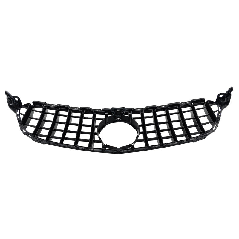 Black Front Grille Fit For Mercedes Benz C-Class W205 C43 AMG 2015-2018 GRILLE-BEN014 - Machter