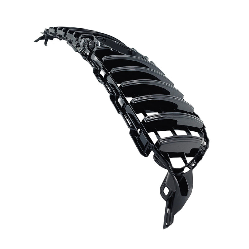 Black Front Grille Fit For Mercedes Benz C-Class W205 C43 AMG 2015-2018 GRILLE-BEN014 - Machter
