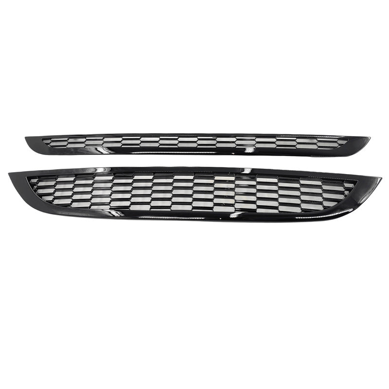Mesh Grille Grill Painted Black J Type Bumper Fit For Mini Cooper R50 R52 R53 2001-2006 GRILLE-BMW001 - Machter