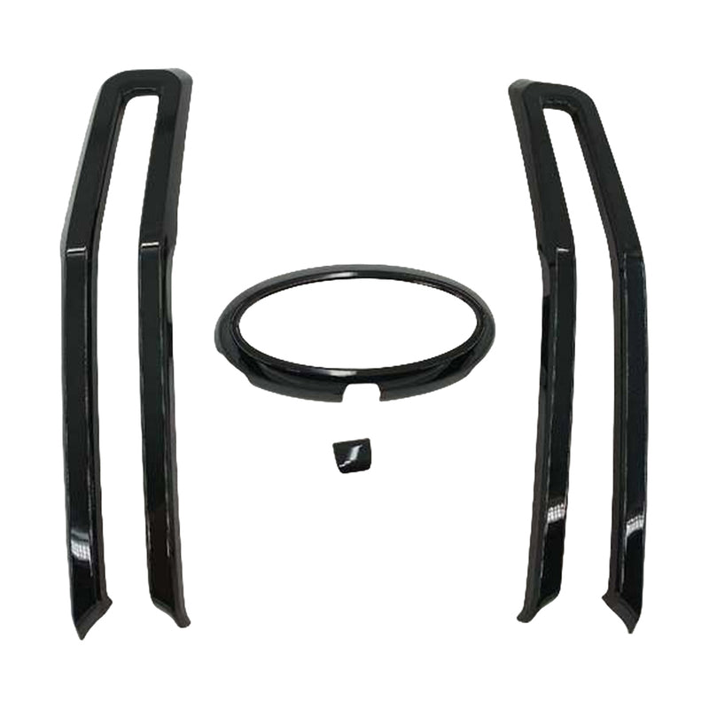 NO Camera Hole Grille Insert Black Fit For Ford Everest 2022-ON GRILLE-FD012 - Machter