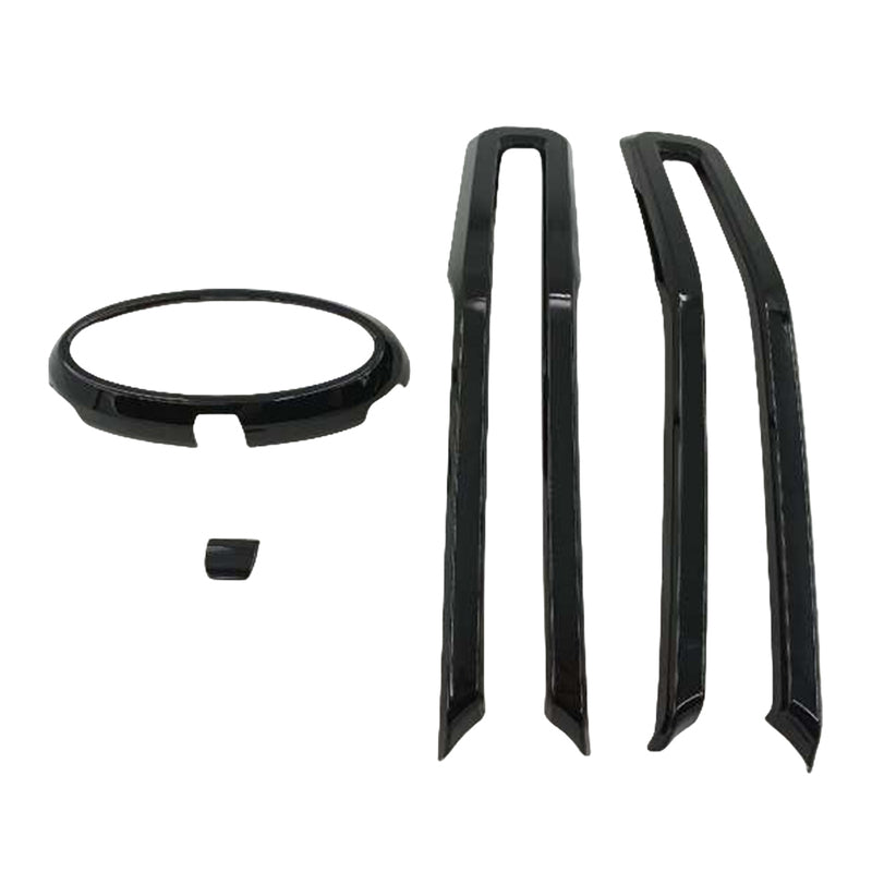 NO Camera Hole Grille Insert Black Fit For Ford Everest 2022-ON GRILLE-FD012 - Machter