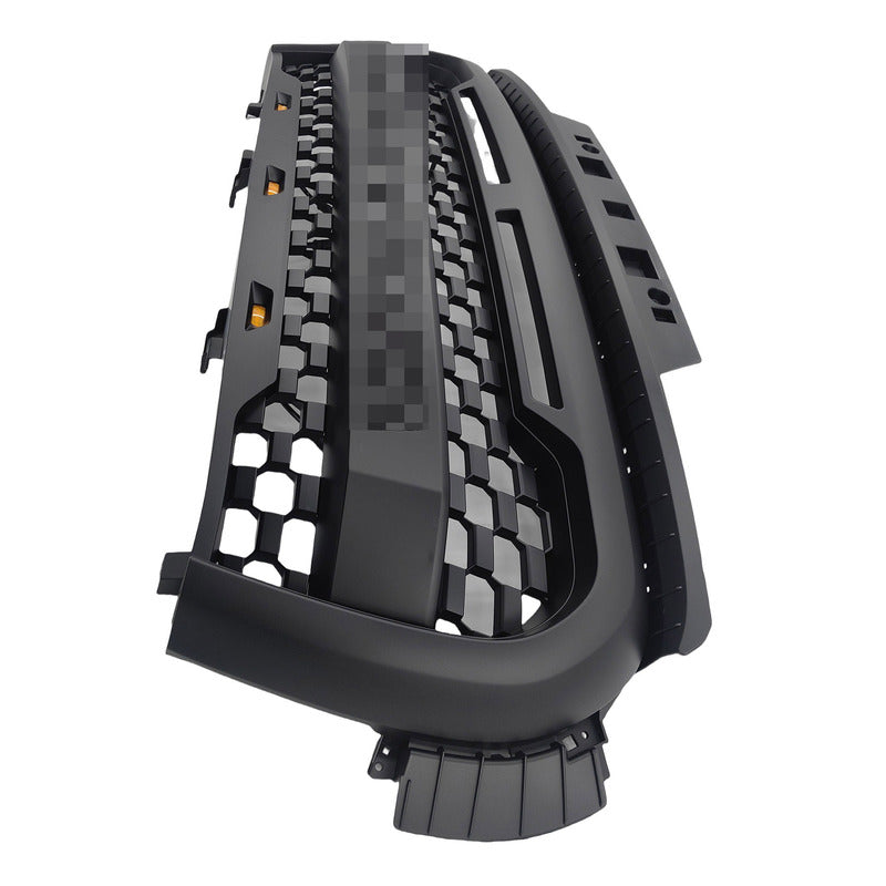 Front Grill Mesh Matte Black Grille With LED Fit For GWM Cannon 2020-2022 GRILLE-GWM001 - Machter