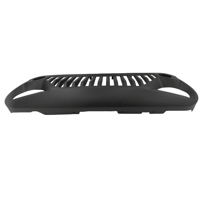 Black Front Grille Fit For Jeep Wrangler JK Unlimited 2007-2018 GRILLE-JP002 - Machter