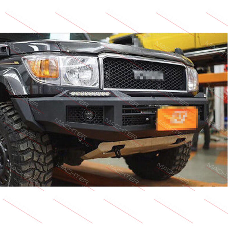 Front Black Grill Fit For Toyota Landcruiser VDJ 76 79 78 70 Series 2007-2022 GRILLE-TA006 - Machter