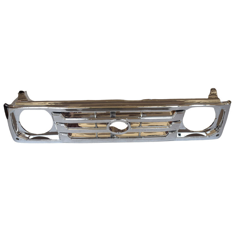 Chrome Front Grille Fit For Toyota Landcruiser 78 79 Ute Troopy 1999-2007 GRILLE-TA008 - Machter