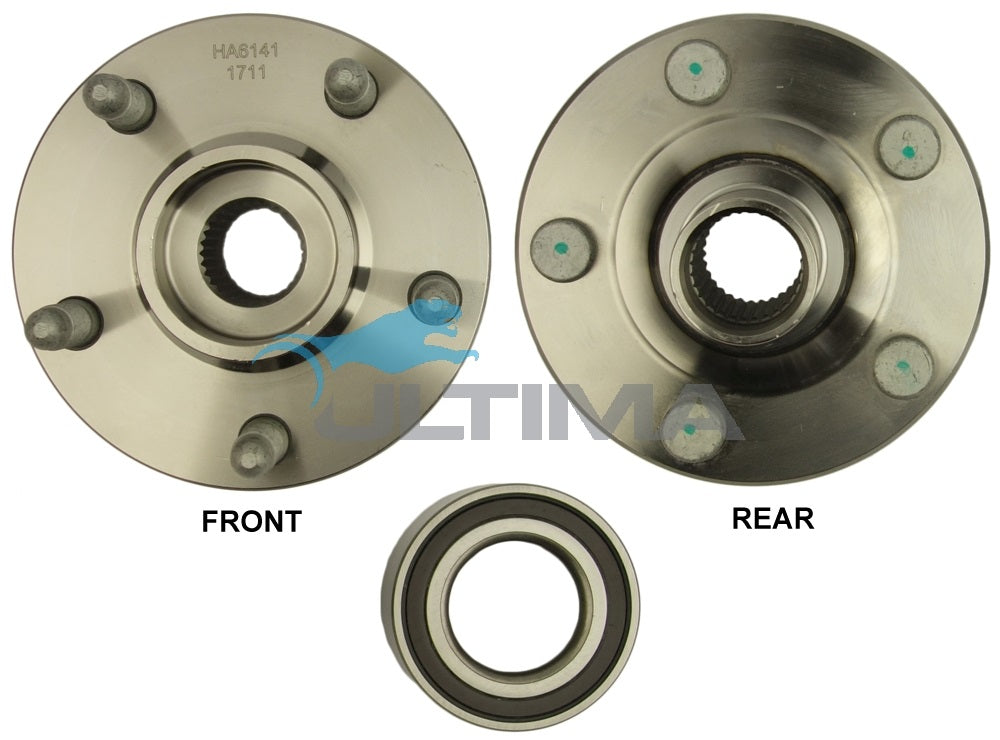 Wheel Hub Assy (R) Fits Commodore VE w/ABS 06/06 Onwards LHS/RHS HA6141 - Ultima