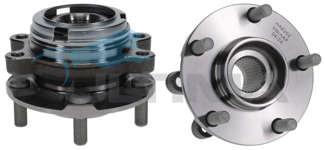 Front Wheel Hub Assembly Fits Nissan Murano Z51, Elgrand E52, Maxima J32 HA6302 - Ultima