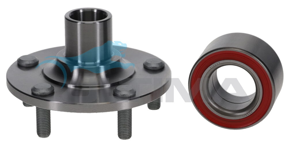 Front Wheel Hub Assembly Fits Mazda 323 BJ, Ford Laser KQ 5 Stud HA8143 - Ultima