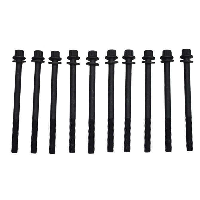10 Pcs VRS Cylinder Head Bolts Fit For Great Wall V200 X200 2.0L 4D20 Diesel 2011-ON HBOLT-GW001 - Machter