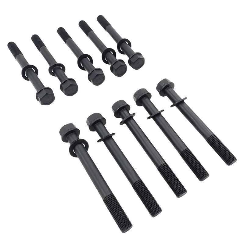 Cylinder Head Bolt Set Fit For Asia Rocsta For Ford Courier Econovan Telstar For Mazda 626 929 B2000 B2600 Bongo Friendee E2000 1984-2010 HBOLT-MA002 - Machter