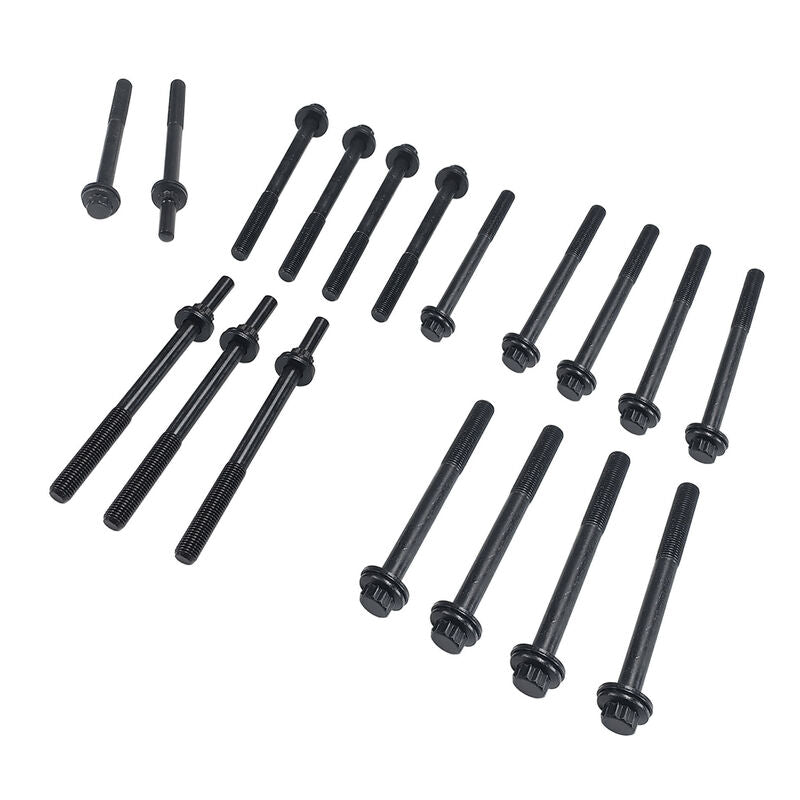 18 Pcs Cylinder Head Bolts Set Fit For Nissan Patrol GU Y61 3.0L ZD30DDTi Diesel 2006-2017 110572W200 11057DB000 HBOLT-NS007 - Machter