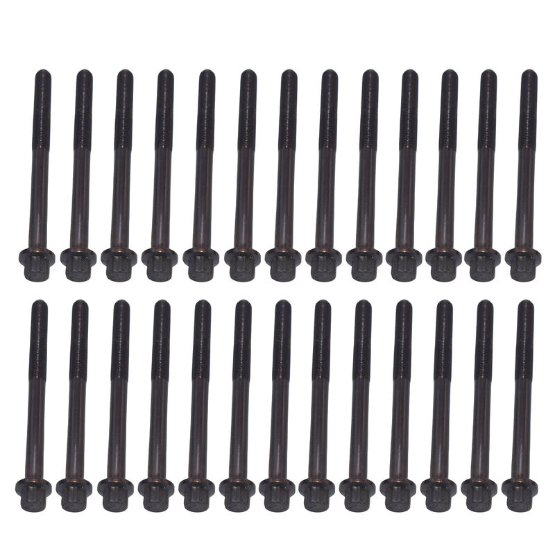 26 Pcs Complete Engine Cylinder Head Bolt Set Fit For Landcruiser 1HZ 4.2L 70 80 Series HBOLT-TA002 - Machter
