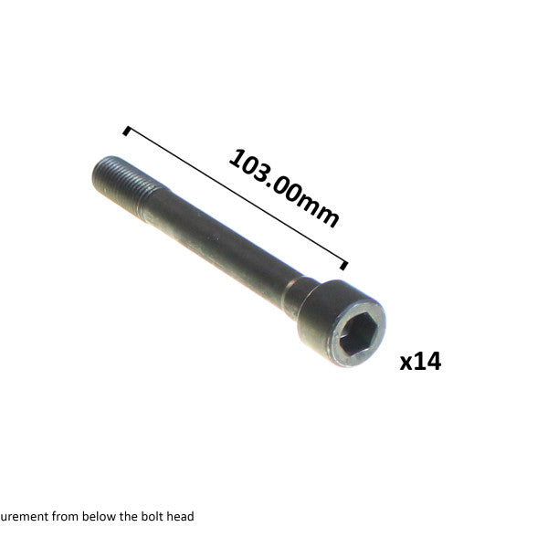 Head Bolt Set NISSAN RB26DETT HBS106 - PERMASEAL