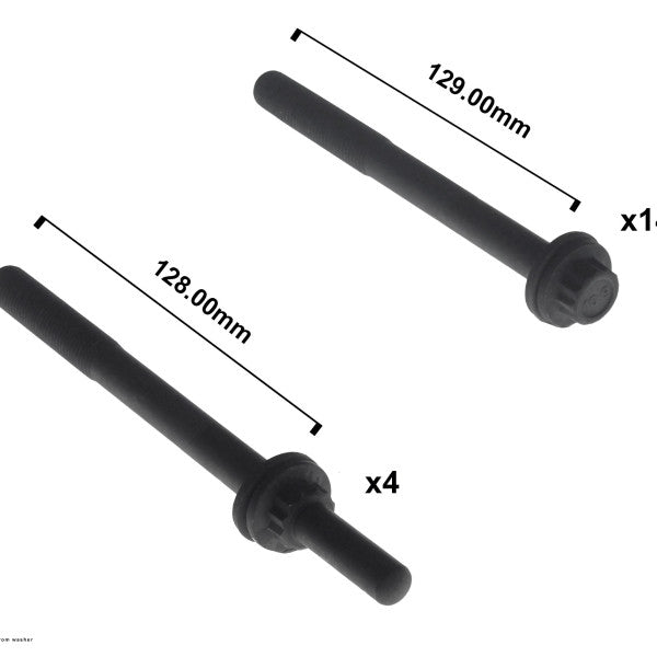 Head Bolt Set NISSAN ZD30DDTI DOHC 16V HBS185 - PERMASEAL