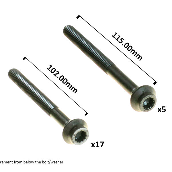 Head Bolt Set MERCEDES BENZ OM605.960 HBS314 - PERMASEAL