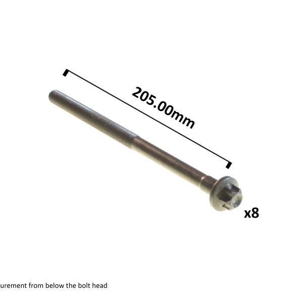 Head Bolt Set Mercedes OM642 Series HBS369H - PERMASEAL