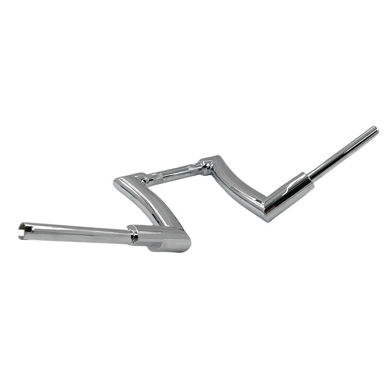 12" Rise Handlebar Ape Hangers 1" Clamp Fat Bar Chrome Fit For Harley Honda Yamaha Suzuki Kawasaki Triumph HDB-HL001-SV - Machter