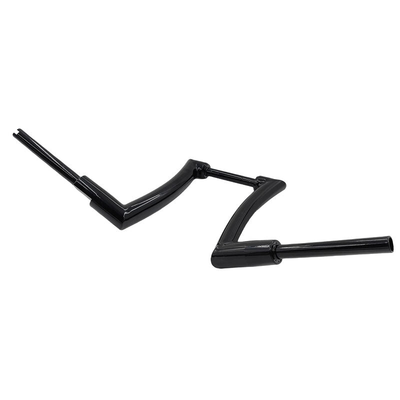 14" Rise Ape Hanger Handlebar 2" Fat Bar Black Fit For Harley Davidson Sportster XL883 XL1200 X48 72 Street Bob Dyna HDB-HL002-BL - Machter