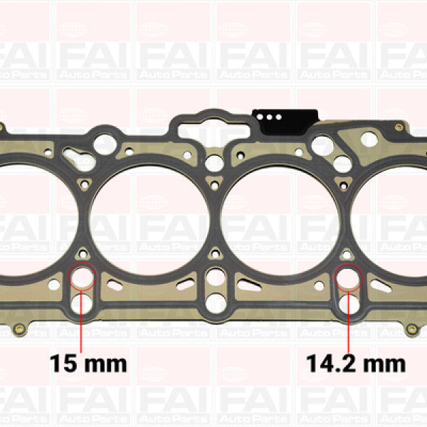 Head Gasket VW Audi AXR BJB BKC AXB AXC NHG138-3 - FAI